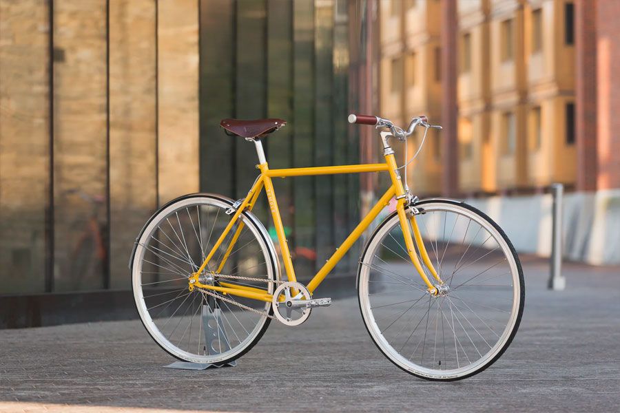 Bicicleta single-speed Temple Cycles Classic Slate Blue