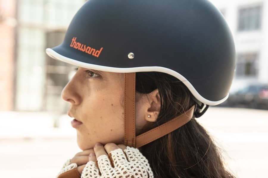 Thousand Heritage Thousand Navy Bicycle Helmet