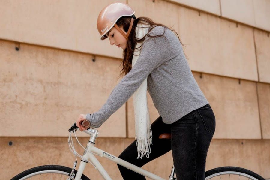 Thousand Heritage Rose Gold Bicycle Helmet