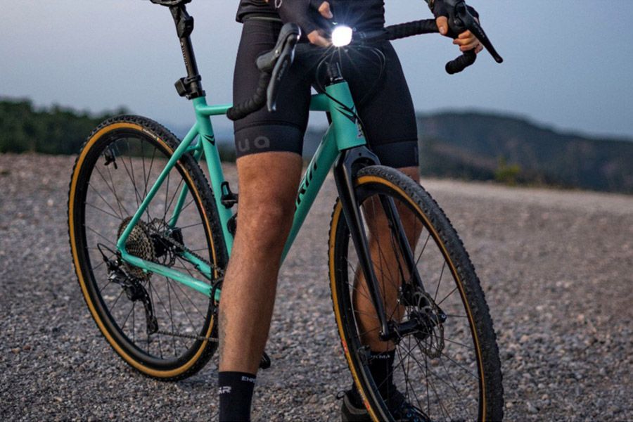 Vitoria Nyxtralight Explorer Gravel Fiets - Tiagra - Turquoise