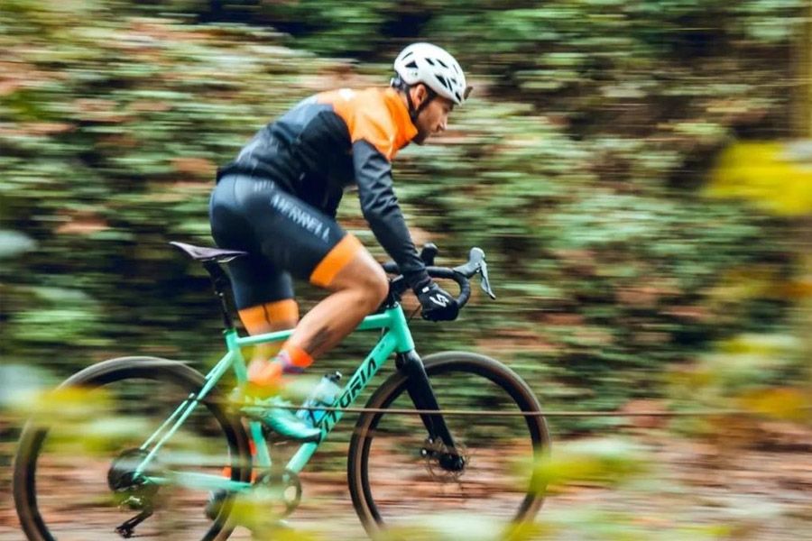 Vitoria Nyxtralight Explorer Gravel Bike - Apex - Turquoise