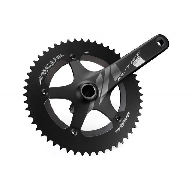Miche Pistard 2.0 170mm Crankset Black for your bike Miche Pistard 2.0 170mm Crankset Black for your bike