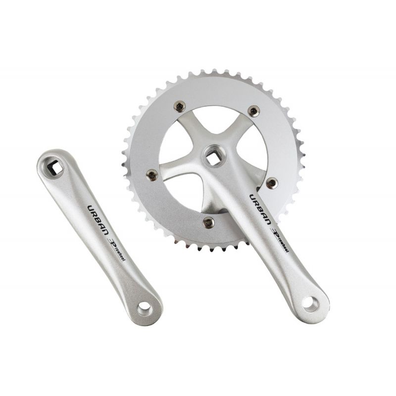 Pro Wheel Urban Silver Crankset 46t for Bikes