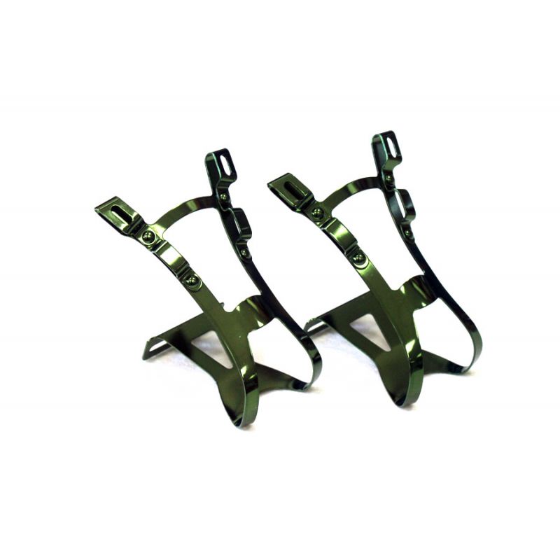 Buy double green steel toe clip. Wellgo toe clips