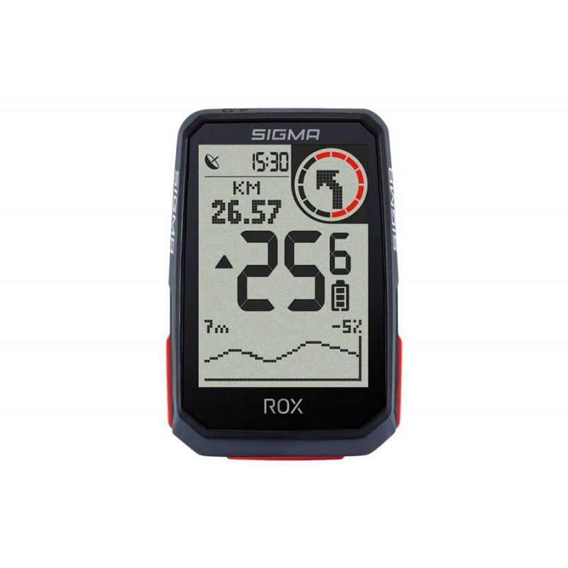 Sigma Rox 4.0 + Sensor Set Fahrradcomputer GPS schwarz
