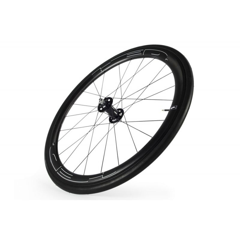 HED JET 9 Plus Track Black　フロントホイール HED JET 9 PLUS BLACK CARBON WHEELSET - CLINCHER - Now Bikes | St