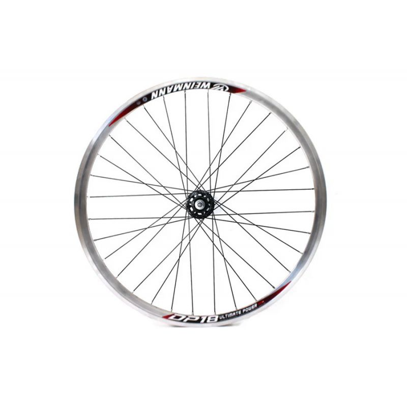 Weinmann DP18 Fixie Bike Rear Wheel Silver Black