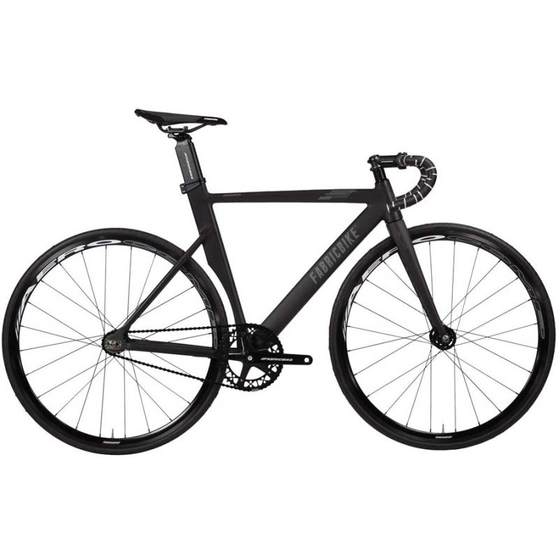FabricBike Aero Matte Black Graphite Track Bike