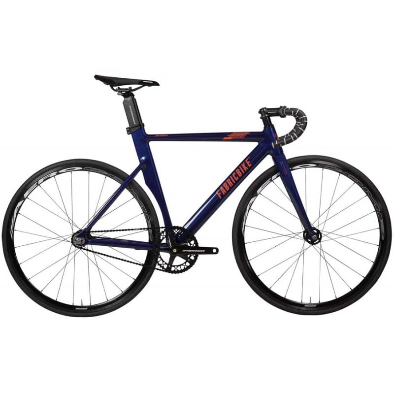 FabricBike Aero Indigo Orange Track Bike