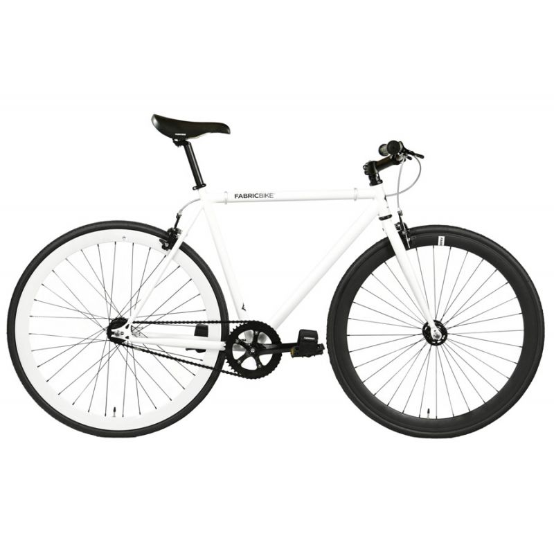 White hot sale fixie bike