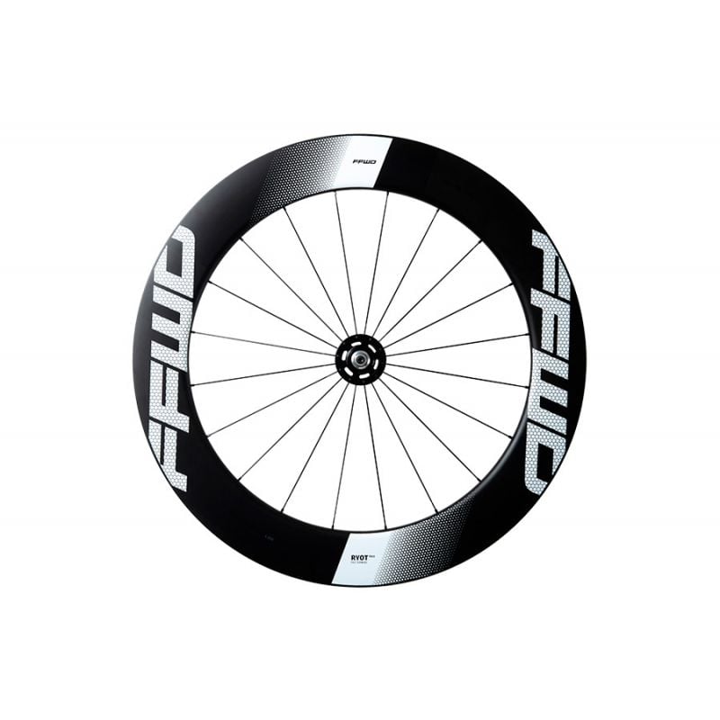 Rueda Delantera bicicleta pista FFWD RYOT 77 de carbono para bicicleta