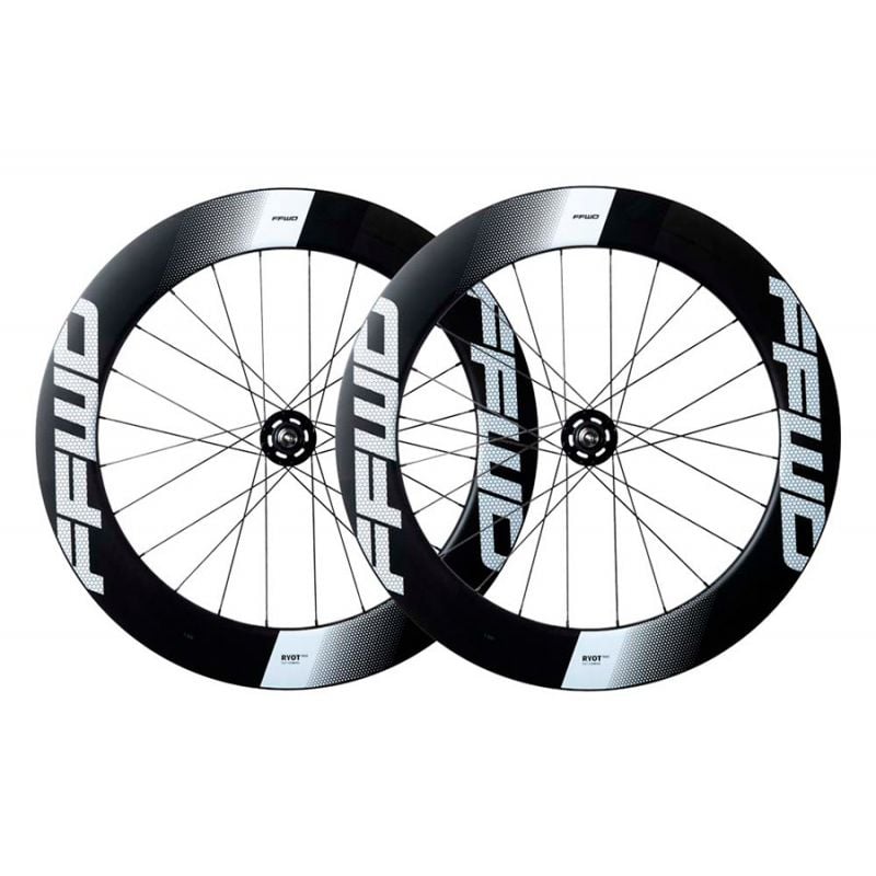 FFWD RYOT 77 Track Wheelset Carbon