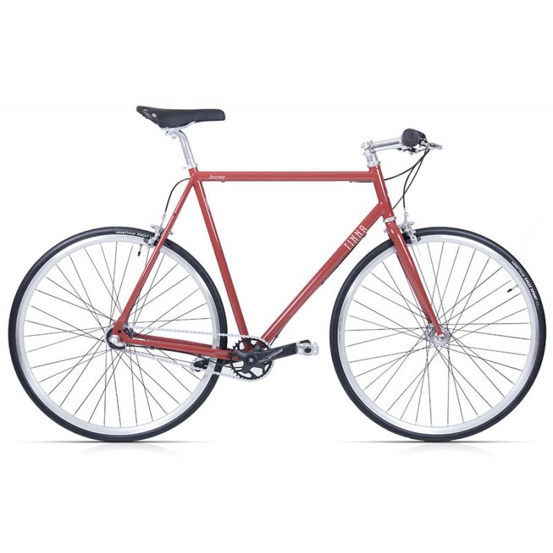 Finna Journey City Bicycle Red Wine