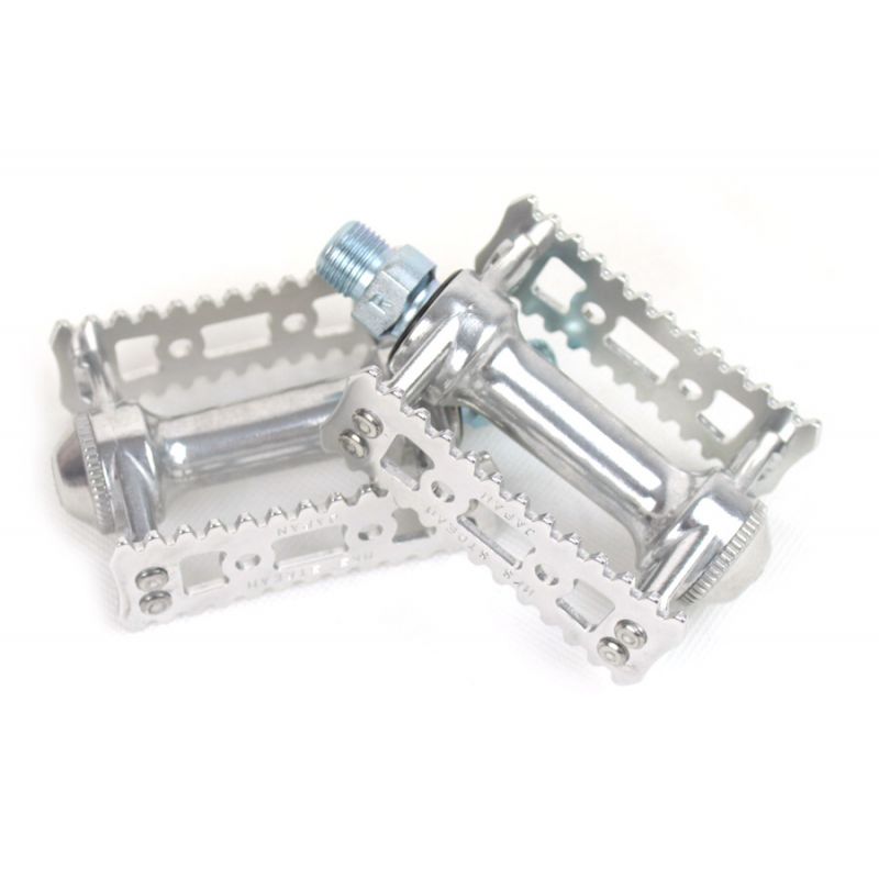 三島ペダル　sylvan touring silver pedal ペダル MKS ( 三ヶ島製作所 ) ペダル SYLVAN TOURING ( シルバン