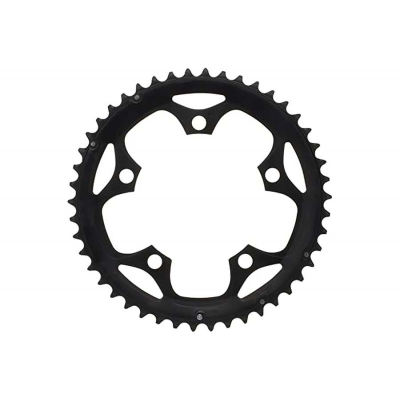 Plato Shimano Sora FC 3550 46d 9V de color negro para bici