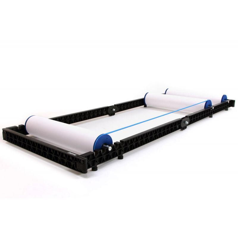 Rodillo RooDol Track para bicicleta de color blanco