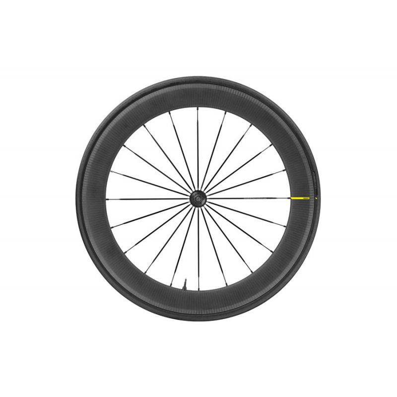 Mavic Ellipse Pro Carbon 65 UST Front Wheel Rim Brake black