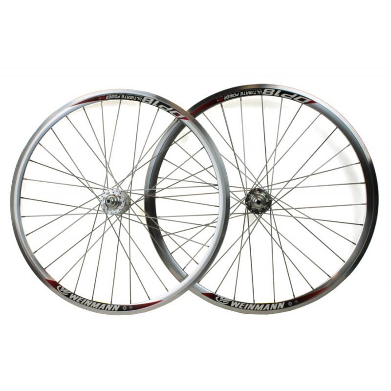 Weinmann DP18 Fixie Bike Wheelset Silver