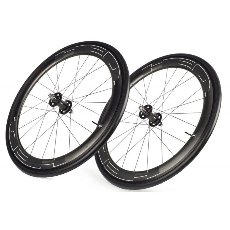 Hed Jet 6 Plus Track Bike Wheelset Black