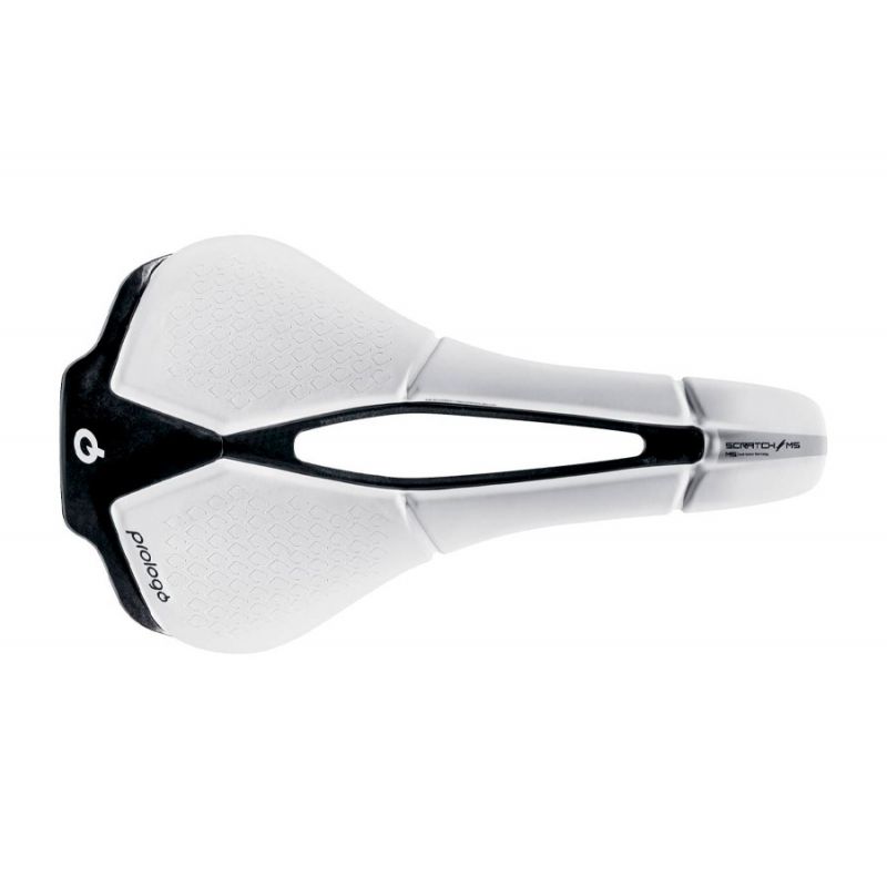 Prologo Scratch M5 PAS Tirox 140 Saddle - White