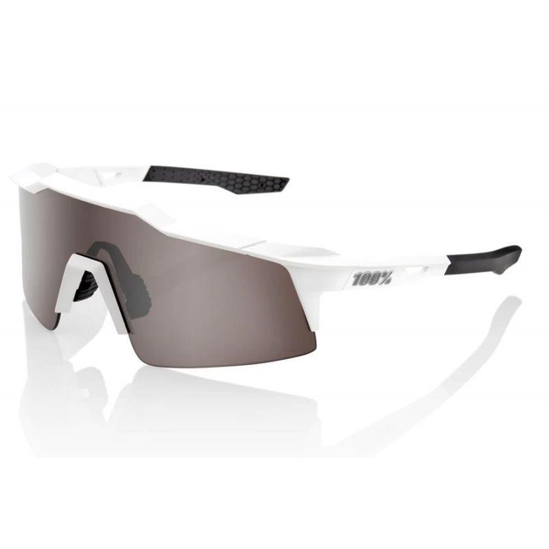 Glasses 100% Speedcraft SL - White/Silver