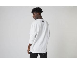 Le Coq Sportif TDF Nissa La Bella White Sweatshirt