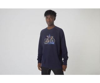 Cikkel Een Uur-49.43 Sweatshirt Navy