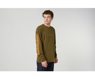 Dosnoventa Htech Long Sleeve T-shirt - Brown