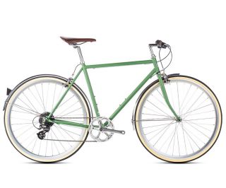 Bicicleta Urbana Hombre 6KU Odyssey City 8V Silverlake