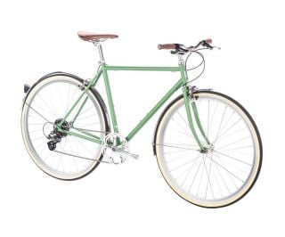 6KU Odyssey 8 Speed City Bike - Silverlake