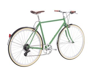 Bicicleta Urbana Hombre 6KU Odyssey City 8V Silverlake