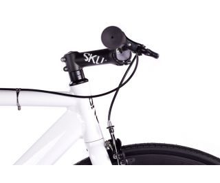 6KU Track Bike - White