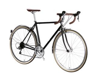 6KU Troy 16 Speed City Bicycle - Del Rey Black