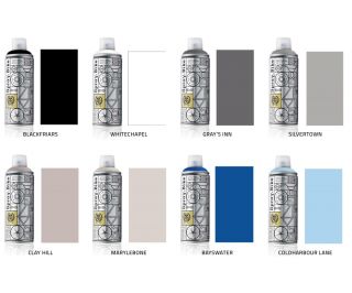 Bombe de peinture Spray.Bike BLB London Collection