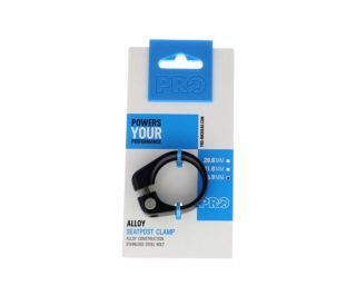 Collier de selle Pro 34,9mm Noir