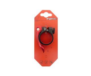 Abrazadera tija Ergotec SCQ-100 34,9mm Negro/Rojo