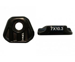 Pro 9-10,3mm Seat Clamp x2 - Black