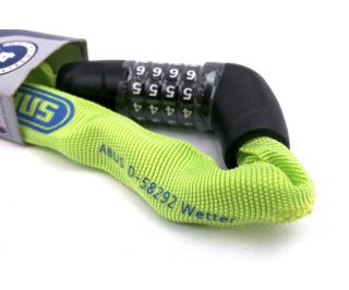 ABUS 5805C/75 Chain Bike Lock Combination Lime