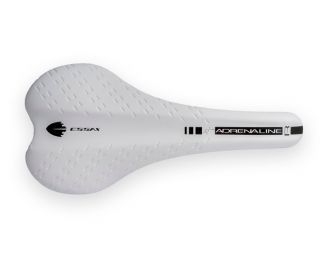 Essax Adrenaline R Cromo 130mm Saddle - White/Black