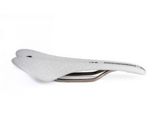 Essax Adrenaline R Cromo 130mm Saddle - White/Black