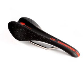 Essax Adrenaline R Cromo 130mm Sattel - Schwarz/Rot