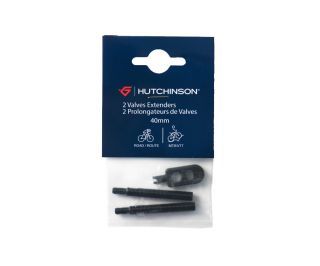 Hutchinson Valve Extender 40mm 2 units - Black