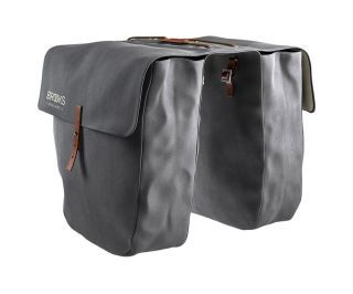 Brooks Brick Lane Roll Up Panniers - Grey