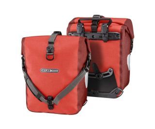 Ortlieb Sport-Roller Plus QL2 Gepäckträgertaschen 12,5L x2 - Rot