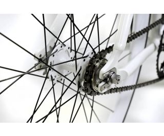 Santafixie 60mm Wheelset + Inner Tubes + Tyres - White