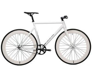 Bicicleta Fixie Santafixie Raval All White 60mm