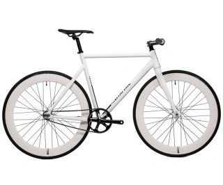 Santafixie Raval Fixed Bike - All White 60mm