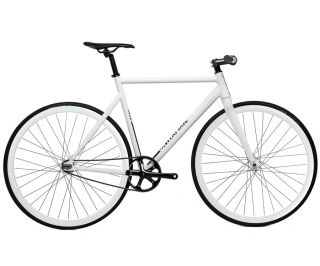 Santafixie Raval Fixie Fiets - All White 30mm