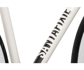 Bicicletta fixie Santafixie Raval All White 30mm