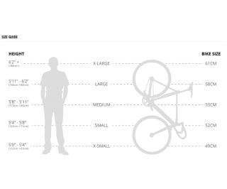 Aventon Cordoba Fixie / Single-Speed Bike - Cool Smoke
